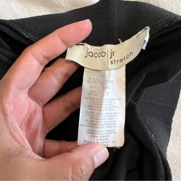 3 for $15 Jacob Jr. Black Leggings - Picture 5 of 5